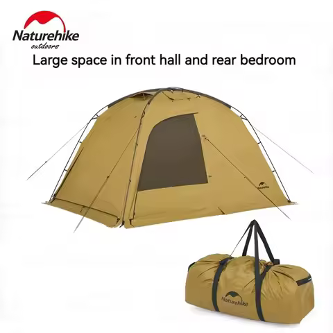 Naturehike Dune 7.6 Camping Tent 2 People 4 Season Tent Ultralight PU2000mm Outdoor Travel iking Ten