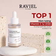 [Date T06/2027 + Hàng công ty] Tinh chất dưỡng sáng da Raviel Acerola Dark Spot A Blemish Care Ampou