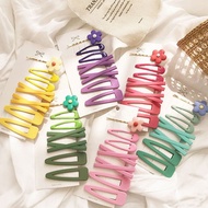 7pcs(set) Korean Hyuna Style Hair Clips Set Suger Color Hair Pin for Girls Hair Accessories Set Akse