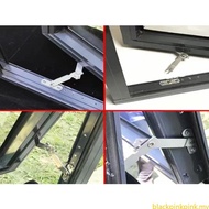 BLACK Versatile Stainless Steel Window Blocker User Friendly Designs Practical Window Guard Suitable