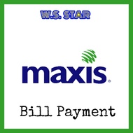 Maxis Postpaid Bill Payment (Min RM10)