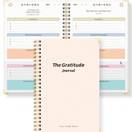 2025 Colorful Gratitude Journal Notebook 5 Minutes, Simple Undated Daily Gratitude Journal For Happi