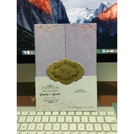 Three Board Wedding Invitation Kad Kahwin