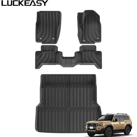 for Toyota Land Cruiser Prado LC250 2024 2025 5seat Car Floor Mats Accessories Cargo Liner Trunk Mat