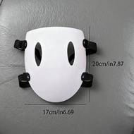 Air Offensive White Smiley Face Mouthless Mask Full Face Handsome COS Role-Playing Killer No Face Ma