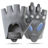 AOLIKES Găng Tay Đi Xe Đạp Thoáng Khí Dành Cho Nam Và Nữ Găng Tay Tập Thể Dục Không Ngón Tay Găng Ta