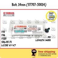 97707-50014 Y125ZR / Y15ZR / Y16ZR / LC135 V1-V7 / SRL115i Bolt 14mm Cover Set / Screw Headlight / S