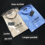 terbaru !!! baju koko alisan lengan pendek/big size/jumbo