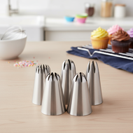 Buttercream Nozzle Tips 1M 2F 2D 6B 2A for Cake and Pastry Decoration  Petua muncung krim mentega 1M