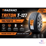Trazano Triton T-127 New Tyre 🧡 Size 165-55-14 & 175-65-14 & 185-55-15 & 195-50-15 & 195-55-15  & 20