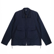Amigos de Nimes - Arise Navy Overshirt - Work Zipper Jacket