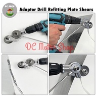 ((Dijual)) Adapter / Adaptor Drill Refitting Shears Plate Cutter Alat
