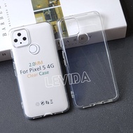 Case Google Pixel 4A 4G Google Pixel 5 4G Premium Softcase Clear 2.0mm Case Bening Google Pixel 4A 4