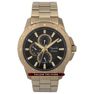 COD Alghani Watch Jam Tangan Pria Alexandre Christie AC 6538 MF BBNBA Stainless Steel Strap Gold Bro
