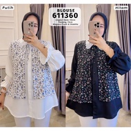 Women's Blouse Tops // EXTU ORI Blouse/ Elegant Women's Tops/ Women's Tops/ Blouse Tops Brocade moti