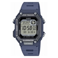 CASIO 卡西歐 男款Step Tracker藍芽連線10Bar防水運動手錶 WS-B1000-2AJF 藍色