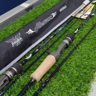 6 Kaki FENWICK ALBATROSS Baitcast Fishing Rod Fuji Ring