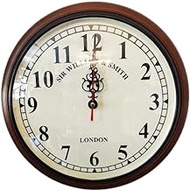 BLACK SKY NAUTICALS -12 inch Wooden Wall Clock Vintage Franklin &amp; Murphy Orford Wall Clock Antique Finish Wooden Office and Gift Clock