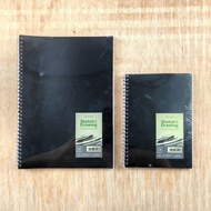BALIARTEDIA Wire-O Black PP Sketch Book 110gsm A5/A4/A3 - Sketch Book