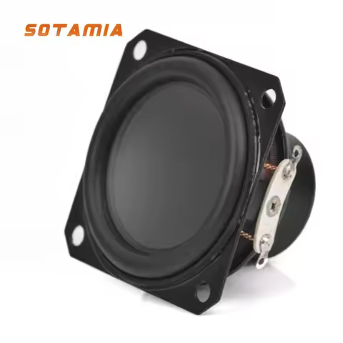 SOTAMIA 2Pcs 45mm Full Range Audio Waterproof Speaker 4 Ohm 10W HIFI Speaker Sound Music Power Louds
