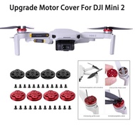 4pcs DJI Mini 2/Mini SE Upgrade Motor Cover Cap Dust-proof Engine Protector Guard Aluminium Light Sl