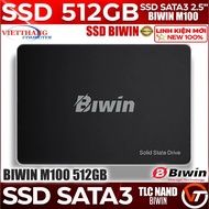 Biwin M100 512GB 2.5 SSD Hard Drive" SATA 3 100% New FullBox