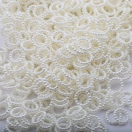 Retro Cute Japanese Imitation Pearl Spacer Bead Ring Spacer Ring Acrylic diy Handmade Earrings Jewel