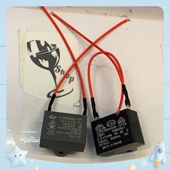 2-pin plug capacitor CBB61 450v 2.5uf, CBB61F 250v 4uf for electric fan installation, small motor, e
