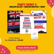 Package of 3 English Books (Idioms + English Killer + English Booster + Everyday) - Original