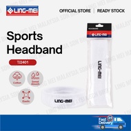 [LING-MEI] Ling-Mei Sports Headband TJ2401 Cotton Sweat Absorb Elastic