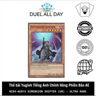 Genuine English Yugioh Card AE Version: RC04-AE015 Dimension Shifter (UR)
