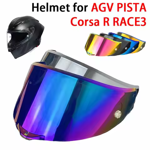 PISTA GP RR Helmet Visor for AGV PISTA CORSA R RACE3 Shield Uv Protection Windshield Casco Moto Acce