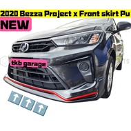 2020 bezza project x front skirt lips pu