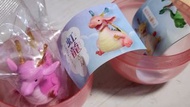 全新未開 Qualia 虹龍 吉祥物 公仔 (粉紅色) 扭蛋 gachapon capsule toy 小火龍 恐龍 玩具