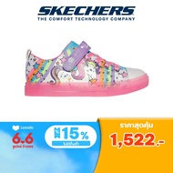 Skechers สเก็ตเชอร์ส รองเท้าเด็กผู้หญิง Girls Twinkle Toes Twinkle Sparks Ice Unicorn Burst Shoes - 314783L-WMLT