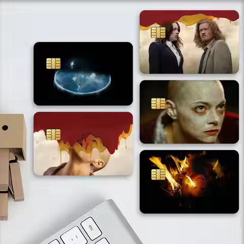 Popular Movie Bugonia Credit Card Stickers Skin For Bank Debit Decorative Protection Scratch-resista