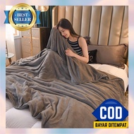 Selimut Dewasa Lembut Jumbo 200X240 Tebal Murah Import Motif Bonita 200X200 Polos Wanita 180X200