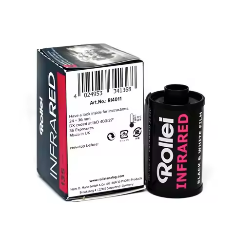 135 Infrared Film Photography Rollei INFRARED 400 1/3/5/6 Rolls Black and White Film For Kodak Camer