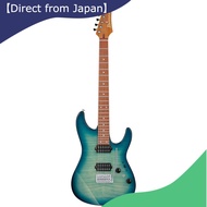 Ibanez AZ Standard 24 fretsHH pickup arrangement Transparent Turquoise Burst AZ24S1F-TXB