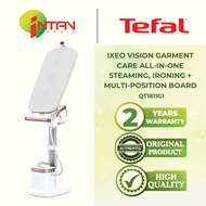 Tefal IXEO VISION Garment Care All-in-One Steaming, Ironing With Multi-Position Board (QT1811G1)