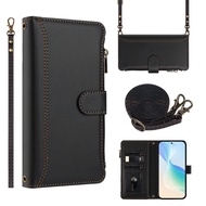 Flip Case for OPPO Realme Narzo 80 80X 70 70X 60 60X Pro N65 N63 N53 zipper wallet style PU leather 