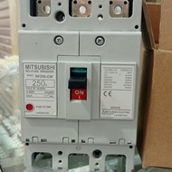 MCCB BREAKER NFB MITSUBISHI NF250 CW 250A 3P 3PHASE NF250-CW