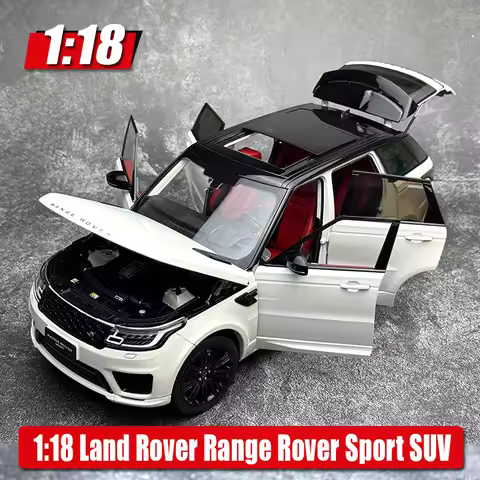 WHELART Diecast model 1/18 Land Rover Range Rover Sport SUV Metal Car model Static display collectio