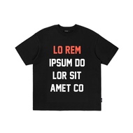 Levents Lo Rem T-Shirt/ Black