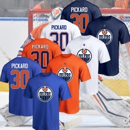 SALE! Calvin Pickard #38 Edmonton Oilers Name & Number Players Gift Fan Made W3MF