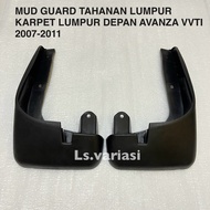 MUD GUARD TAHANAN LUMPUR KARPET LUMPUR DEPAN AVANZA VVTI 2007-2011