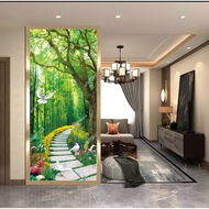 3D Bamboo Wallpaper, 3D Bamboo Motif Wall Wallpaper, Bamboo Sticker Wallpaper
