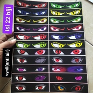 STIKER MATA STROBO MINIATUR BUS DAN TRUK BAHAN ANTI AIR