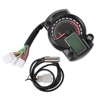 7 Color RX2N ATV Digital Speedometer Motorcycle Speedometer Odometer Gauge Instrument LCD Digital Od