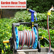 Garden Hose Reel Cart Water Pipe Truck Water Pipe Organizer Home Garden Watering Water Pipe Storage